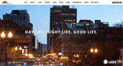 Desktop Screenshot of dev.downtownalbany.org